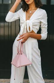 Wake Up In The Morning Feeling Like P Diddy Song M O Exclusive Lia Pink Mini Bag By Nita Suri Fashion Fashion Design Pink Mini