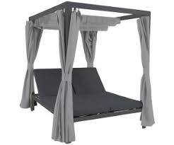 Coussins, couverture, rideaux, puff, mais vous pouvez aussi l'utilisé, comme une table. Siena Garden Waikiki Loungebett Inkl Mit Dach Textil Anthrazit Hellgrau J58969 Ab 999 00 Preisvergleich Bei Idealo De