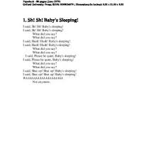 Jazz Chants Example In 2020 How To Speak Spanish Hush Hush Chants