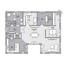 Fischerhaus Bungalow 138 Floorplan 1 Haus Grundriss Haus Bungalow Haus