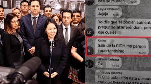Roger García - Keiko Fujimori solicita ayuda de la CIDH... | Facebook