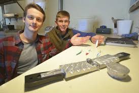 Students create fishing lure company