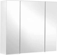 It has 4 shelves for storage option, can be placed in bathroom wall. Amazon Co Uk Bathroom Cabinets Glass Cabinets Bathroom Furniture Home Kitchen