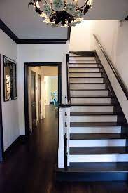 Texas Home Inspired By This Black Trim Interior Painted Staircases House Design