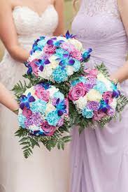 Light Blue And Purple Fall Wedding The Budget Savvy Bride