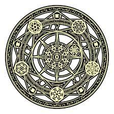 With A Golden Glow Art Techniques Tutorial Magic Circle Supernatural Symbols