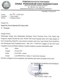 Contoh surat wisuda lengkap berbagai strata pendidikan. 570 Koleksi Contoh Surat Undangan Kegiatan O2sn Terbaik Contoh Undangan