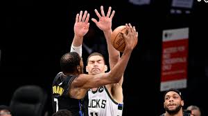 The nets drafted brook lopez in the 2008 nba draft. Brook Lopez Standing Tall As Bucks Last Line Of Defense Against Nets Newsday