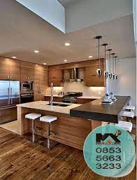 Desain Interior Di Pekanbaru Paling Lengkap Dan Terpercaya Contemporary Kitchen Interior Modern Kitchen Design Interior Design Kitchen