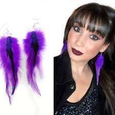 Deep Purple Earrings
