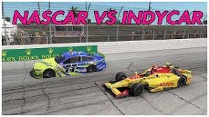 Formula one racing cars occupy 25 cms more of the length than indy cars. Nascar Vs Indycar Youtube