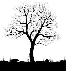 Black And White Background Landscape Landscape With Old Tree And Grass Over White Background Black And White Vector Illustration Vector Colourb Tree Sketches Aspen Trees Tattoo Tree Painting