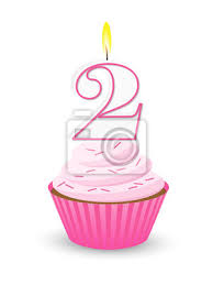 Kuchen geburtstag geburtstag cupcakes kindertorte kuchen geburtstag torte junge tortendeko baby kuchen kuchen. Geburtstags Kleiner Kuchen Fur Den 2 Geburtstag Fototapete Fototapeten 2 Muffin Cupcake Myloview De
