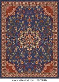 Black And White Persian Rug Pattern Vector Oriental Floral Carpet Design Illustration Oriental Rug Runners Persian Carpet Persian Rug Designs