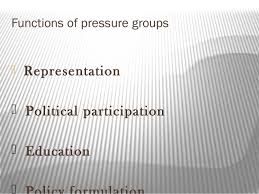 Pressure groups pressure groups are collections of individuals who hold a similar set of values and beliefs based on ethnicity, religion, political philosophy, or a common goal. Pressure Groups