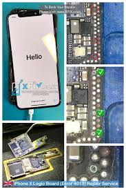 · full teardown the iphone x and take out the motherboard ( iphone x teardown video ). Fix Iphone X Logic Board Error 4013 After Dropped Xfix