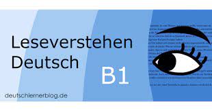 Maybe you would like to learn more about one of these? Leseverstehen Deutsch B1 Deutsch Lesen B1 Ubungen Lesen B1