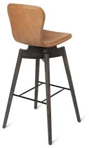 Slender, but durable, legs made of american black walnut finish off a retro seat that features a lowered back. Mater Bar Counter Stools Shop The World S Largest Collection Of Fashion Shopstyle