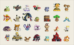 Pokémon icons (448kb) — sprites used in the pokémon screen (no animations). Was Trying To Make Pixel Art Of Every Pokemon In At Most 20x20 I Don T Think I Ll Be Done Any Time Soon But Here Re Some Pokemon