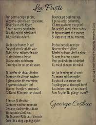 Isus e invierea, isus e viata. Lumea Poeziilor La Pasti George CoÈ™buc Facebook