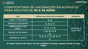 El jefe de la jurisdicción de servicios de salud de ensenada, iván alvarado lópez informó que se aplicarán 10 mil dosis este día, correspondiente a los que se aplicaron a partir del 1 de. Inicia Vacunacion Para Adultos De 50 A 59 Anos En Acapulco El Sol De Acapulco Noticias Locales Policiacas Sobre Mexico Guerrero Y El Mundo