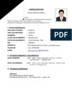 11 es el más popular. Curriculum Vitae Modelo Pdf Modificacion De Comportamiento Cognicion
