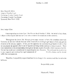 Letters of leniency can be written by the individual facing sentencing, family members, friends, professional contacts or any others who have reason to believe they have information a judge. Sample Letter To Judge Asking For Leniency