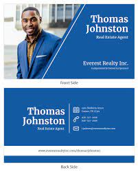 Realtor business cards are not just about sharing contact information hoping the prospect gets back to you. Realtor Photo Real Estate Business Card Template