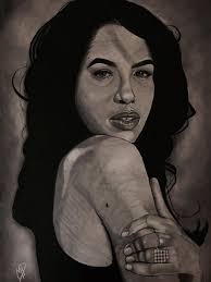 Hi all! I just wanted to introduce myself and share this portrait of  Aaliyah I made. I also have it with a black background. Such an icon 🖤  thank you for looking 🙏