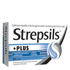 Durerea in gat si in spatele urechii nu este o conditie in sine. Strepsils Plus Pastile