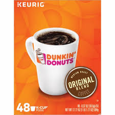 Recreate dunkin' donuts coffee coolatta by adding vanilla, hazelnut, chocolate, and more to your coffee. Dunkin Donuts Original Blend Medium Roast Coffee K Cup Pods 48 Ct King Soopers