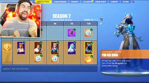 Fortnite season 6 is about to reach its epic conclusion, and the developers have a huge season finale live event planned to introduce season 7. Fortnite Season 7 All Battle Pass Rewards Unlocked Tier 100 Youtube