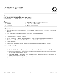 Sample letters by best professional writers. Life Insurance Application Form Template Free Download