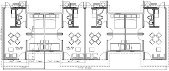 House plans, duplex, triplex, custom building design firm. Dominican 4 Plex 2 Bedroom Innova Panel