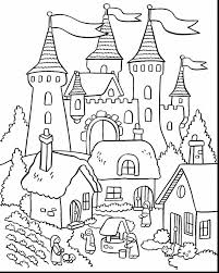 Barbie and the diamond castle printable coloring pages. Castle Drawing To Colour Novocom Top