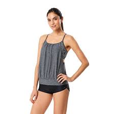 Blouson Tankini Top Powerflex Eco Speedo Usa Tankini Blouson Tankini Top Blouson Tankini