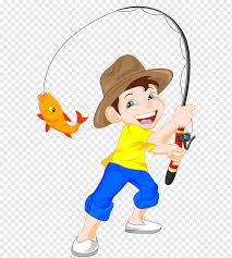 Vector cartoon illustration an angler who lie. Fishing Cartoon Buddha Child Toddler Fishing Rods Png Pngwing