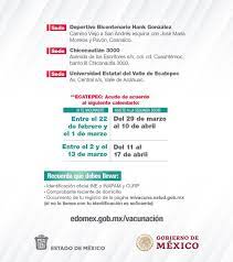 Denuncia por incumplimiento a la ley local de datos personales. Gobierno Del Estado De Mexico Pa Twitter Estrategiadevacunacion Quedan Pocos Dias Para Acudir Por La Segunda Dosis De La Vacuna Contra Covid 19mx En Ecatepec Consulta Sedes Y Horarios En Https T Co El66nvmn0g