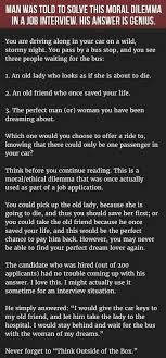 Man Gives An Absolutely Genius Answer To A Tricky Interview Question Facebook Job Interview Answers This Or That Questions Interview Answers