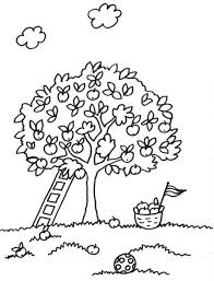 Vielen dank für ihren besuch! Baume Baum Mit Leiter Zum Ausmalen Ausmalen Kostenlose Malvorlagen Malvorlagen