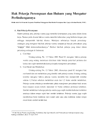 Akan tetapi, jika anda tidak ingin terlalu lama mengantre, anda akan tetapi, melakukan klaim bpjs ketenagakerjaan secara online biasanya membutuhkan waktu saya mau tanya, proses pencairan via transfer bank itu butuh berapa hari dan jika pengajuannya. Pdf Hak Pekerja Perempuan Dan Hukum Yang Mengatur Perlindungannya Eci Ernawati Academia Edu