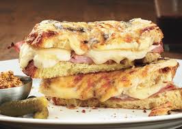 Mushroom Croque Monsieur Bon Appetit Recipe In 2020 Croque Monsieur Food Stuffed Mushrooms
