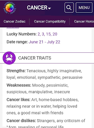 With the 69 numerical drawing to represent cancer cancer traits. Me Myself And I Write Home Facebook