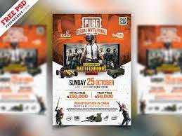 Pubg Gaming Event Flyer Psd Event Flyer Templates Event Flyer Free Psd Flyer Templates