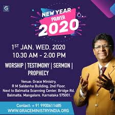 Join The New Year Prayer Service By Grace Ministry On Jan 1st 2020 Grace Ministry Mangalore Let the three goddess's prayers reach the gods! year prayer service by grace ministry