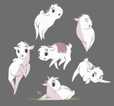 More Goat Doodles Now With Style Animal Drawings Character Art Animal Art Projects
