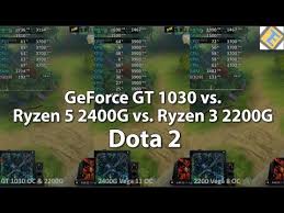 Amd ryzen 3 2200g y amd ryzen 5 2400g review en español (análisis completo). Dota 2 Ryzen 3 2200g Vs Ryzen 5 2400g Vs Geforce Gt 1030 Youtube