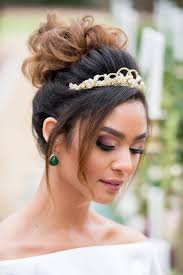 Check spelling or type a new query. Princess Tiara These Beautiful Bridal Hairstyles Will Make Your Wedding Day Even More Gorgeous Popsugar Beauty Photo 123