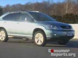 2007 Lexus RX Reliability - Consumer Reports