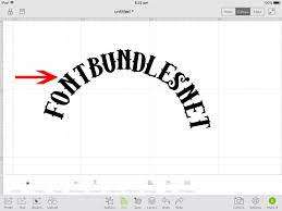 · click on text and type in the word you want to curve. How To Create Curved Text In Cricut Design Space Mobile App Design Bundles